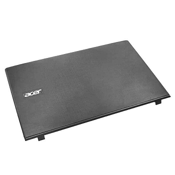 Крышка матрицы (Cover A) для ноутбука Acer Aspire E5-575, E5-575G, E5-575TG, E5-523, E5-553, TMTX50, TMP259, матовый, черный, OEM