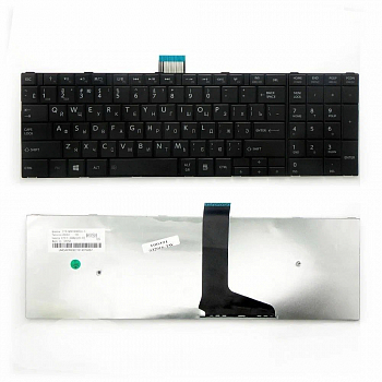 Клавиатура для ноутбука Toshiba Satellite C55, C55-A, C55dt, черная