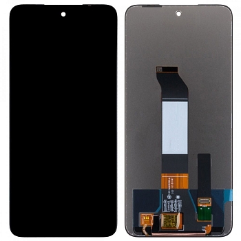 Дисплей для Xiaomi Poco M3 Pro, Redmi Note 10T+ тачскрин (черный) (100% LCD)